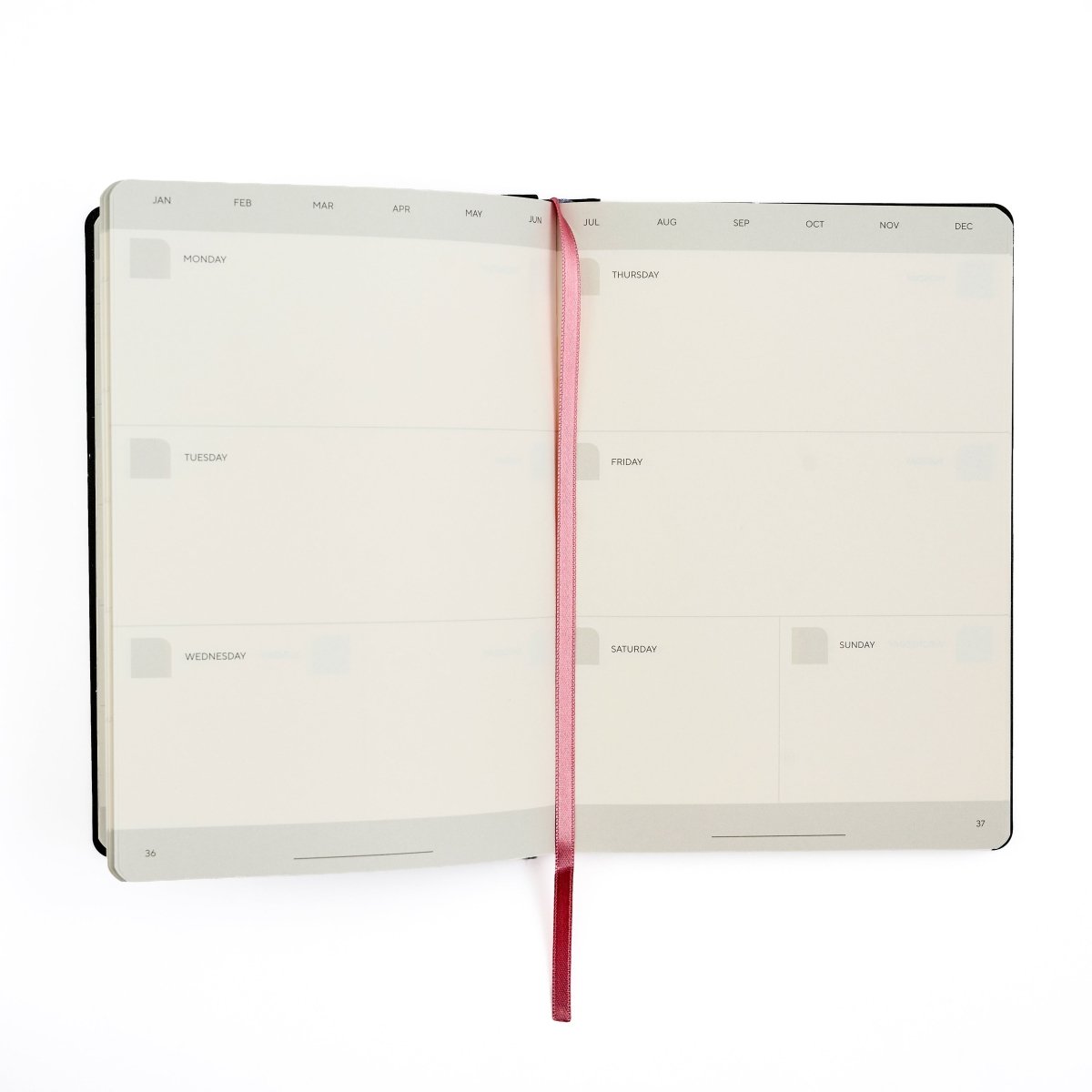 Blackwing Planner A5 capa cinza