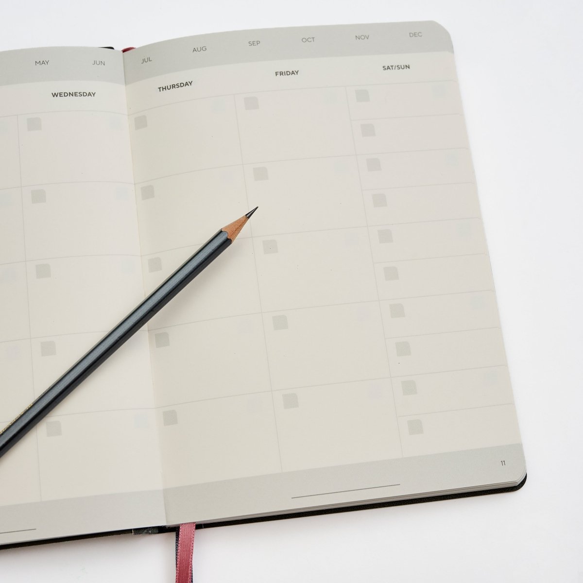 Blackwing Planner A5 capa cinza