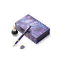 Kit Rockstar: caneta Estie, tinta com tampa de ursinho, palheta e caixa