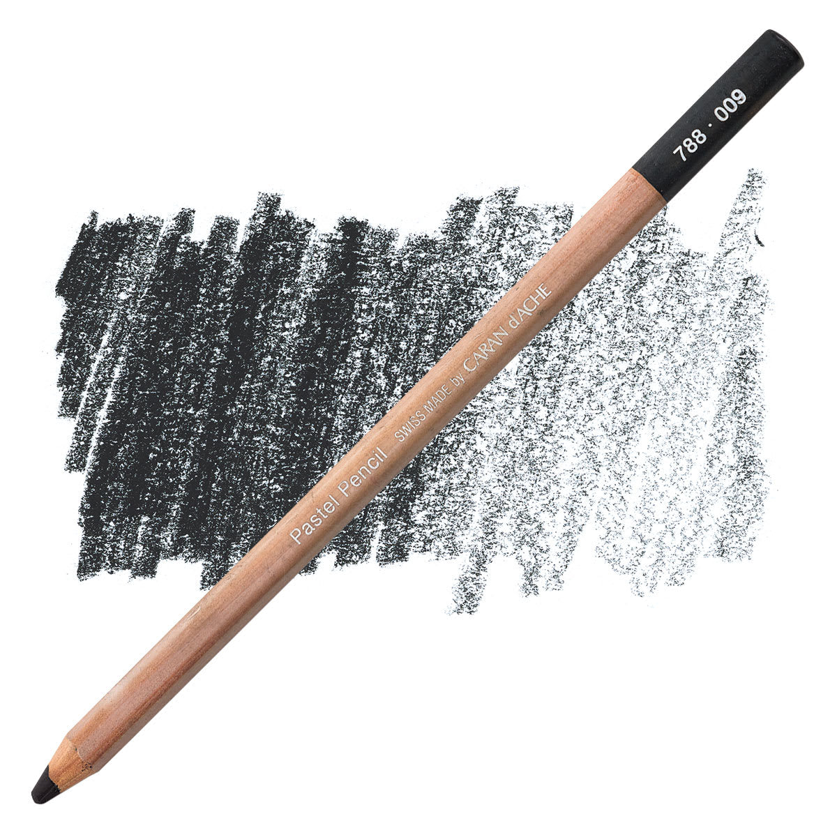 Lápis pastel Caran d’Ache 009 - Black - unidade avulsa