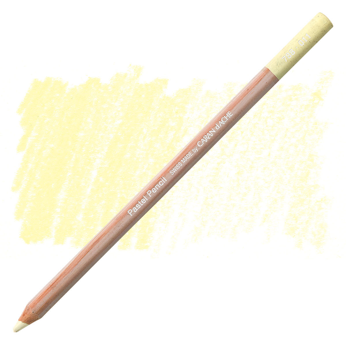 Lápis pastel Caran d’Ache 011 - Pale Yellow - unidade avulsa