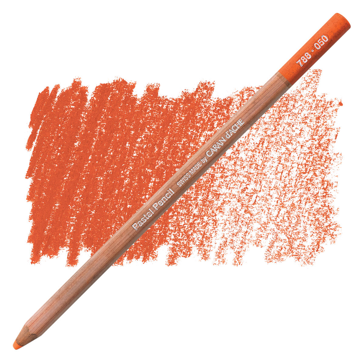 Lápis pastel Caran d’Ache 050 - Flame Red - unidade avulsa