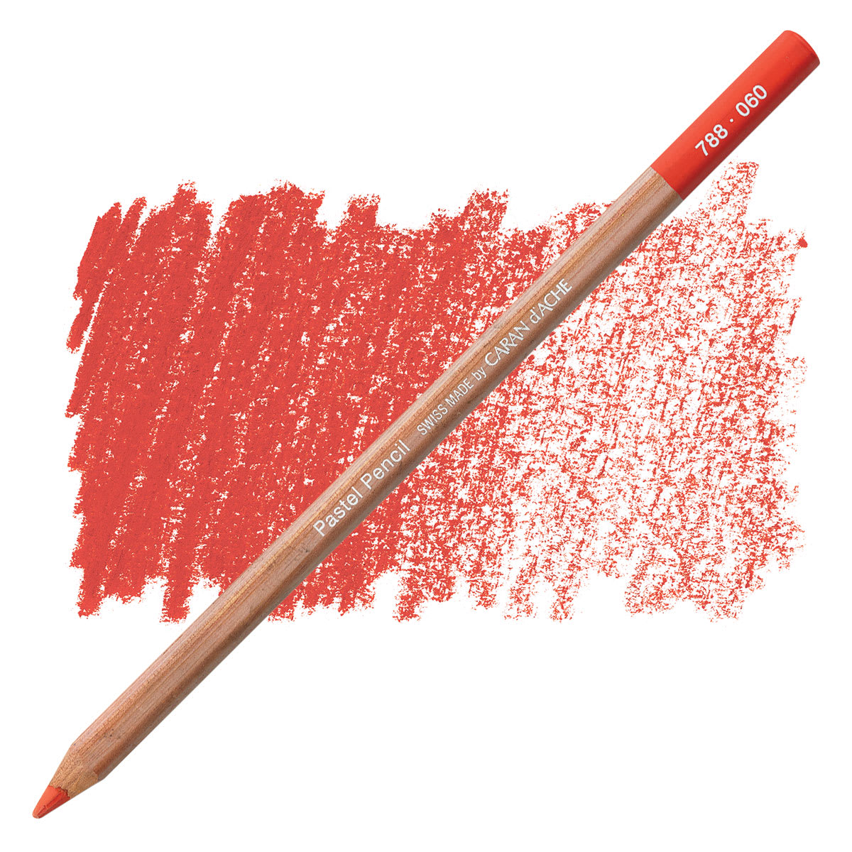 Lápis pastel Caran d’Ache 060 - Vermilion - unidade avulsa