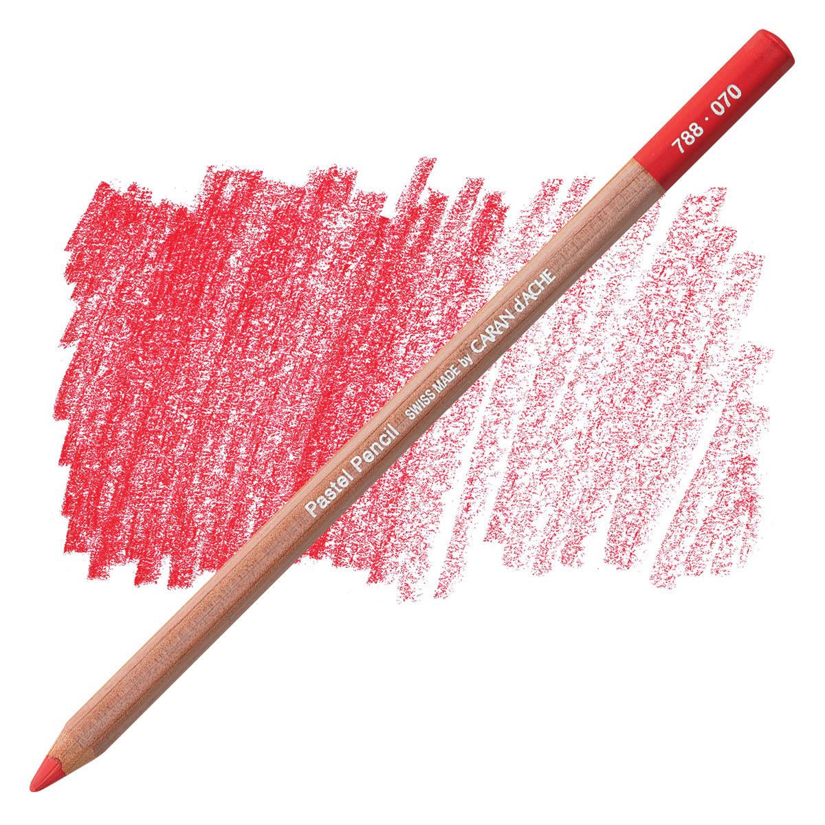Lápis pastel Caran d’Ache 070 - Scarlet - unidade avulsa