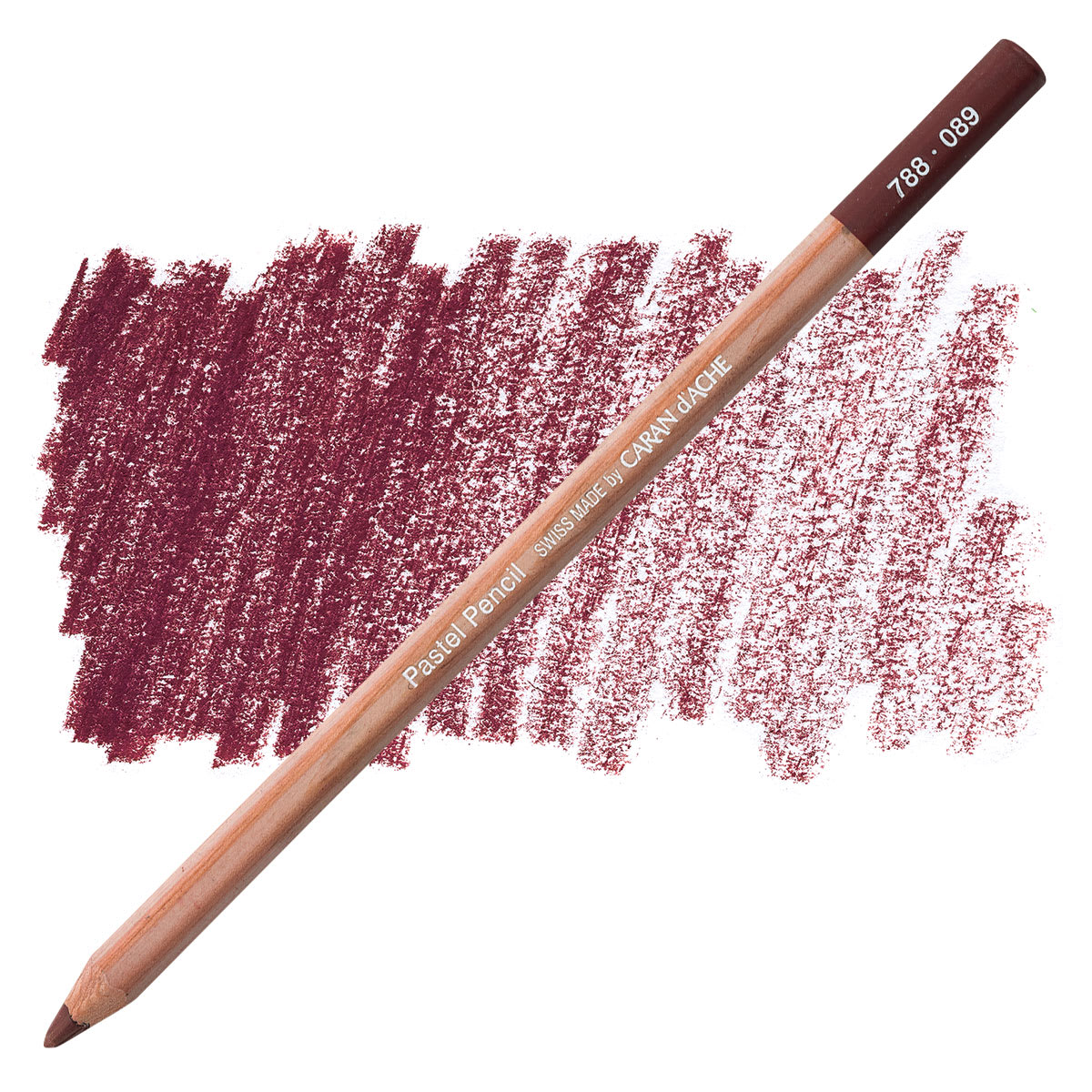 Lápis pastel Caran d’Ache 089 - Dark Carmine - unidade avulsa