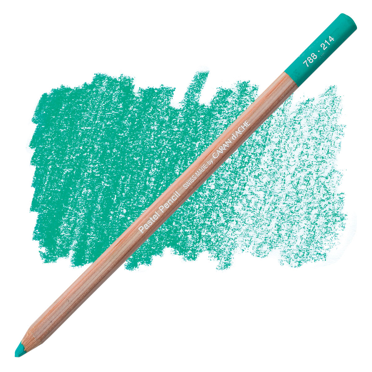 Lápis pastel Caran d’Ache 214 - Beryl Green - unidade avulsa