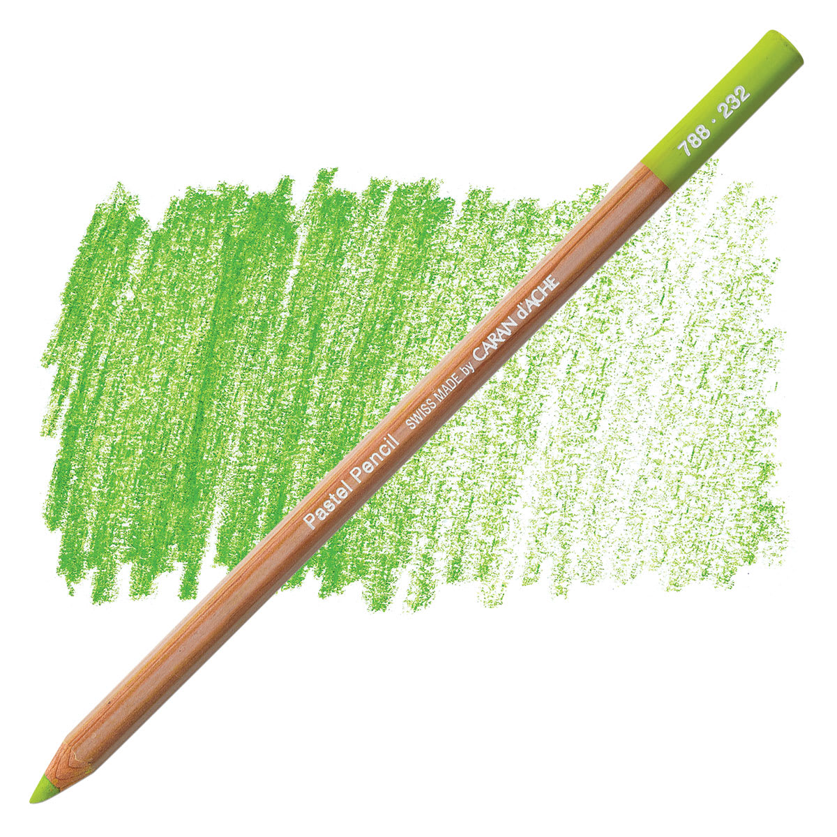 Lápis pastel Caran d’Ache 232 - Mid Moss Green 10 - unidade avulsa
