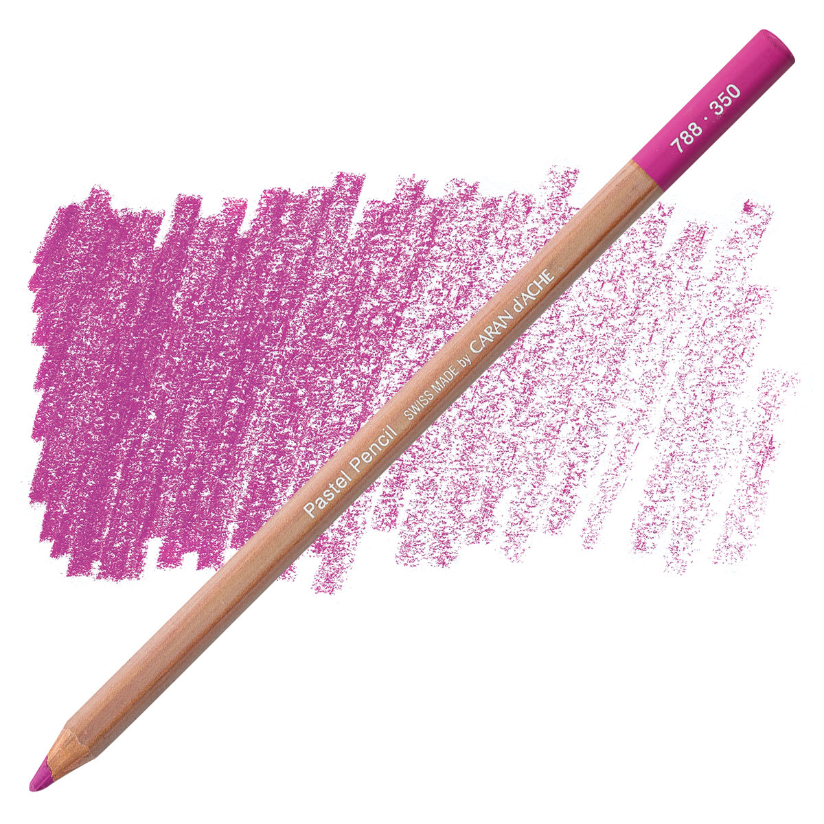 Lápis pastel Caran d’Ache 350 - Purplish Red - unidade avulsa