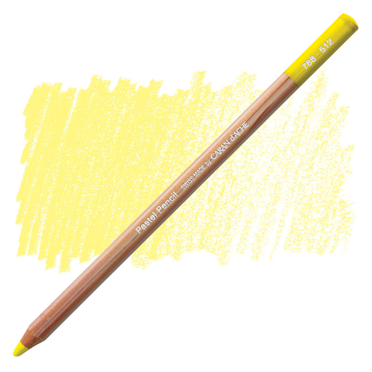Lápis pastel Caran d’Ache 512 - Light Cadmium Yellow - unidade avulsa