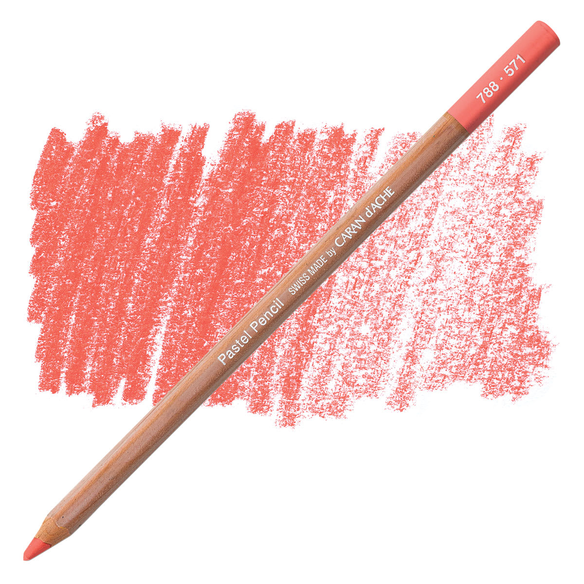 Lápis pastel Caran d’Ache 571 - Anthraquinoid Pink - unidade avulsa