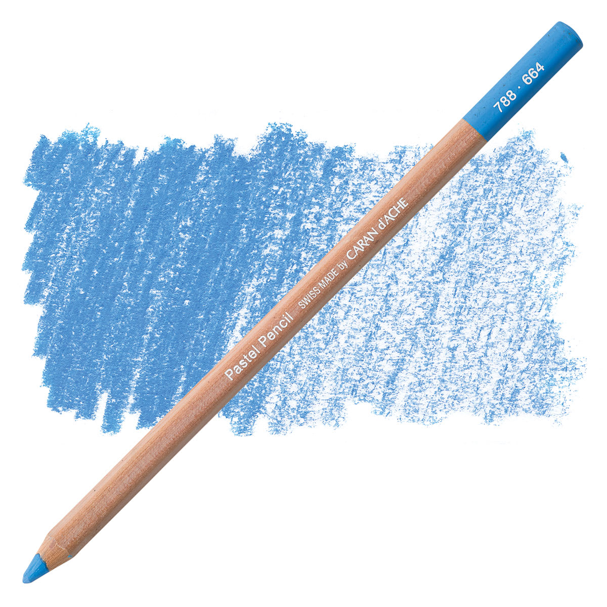 Lápis pastel Caran d’Ache 664 - Cobalt Blue - unidade avulsa