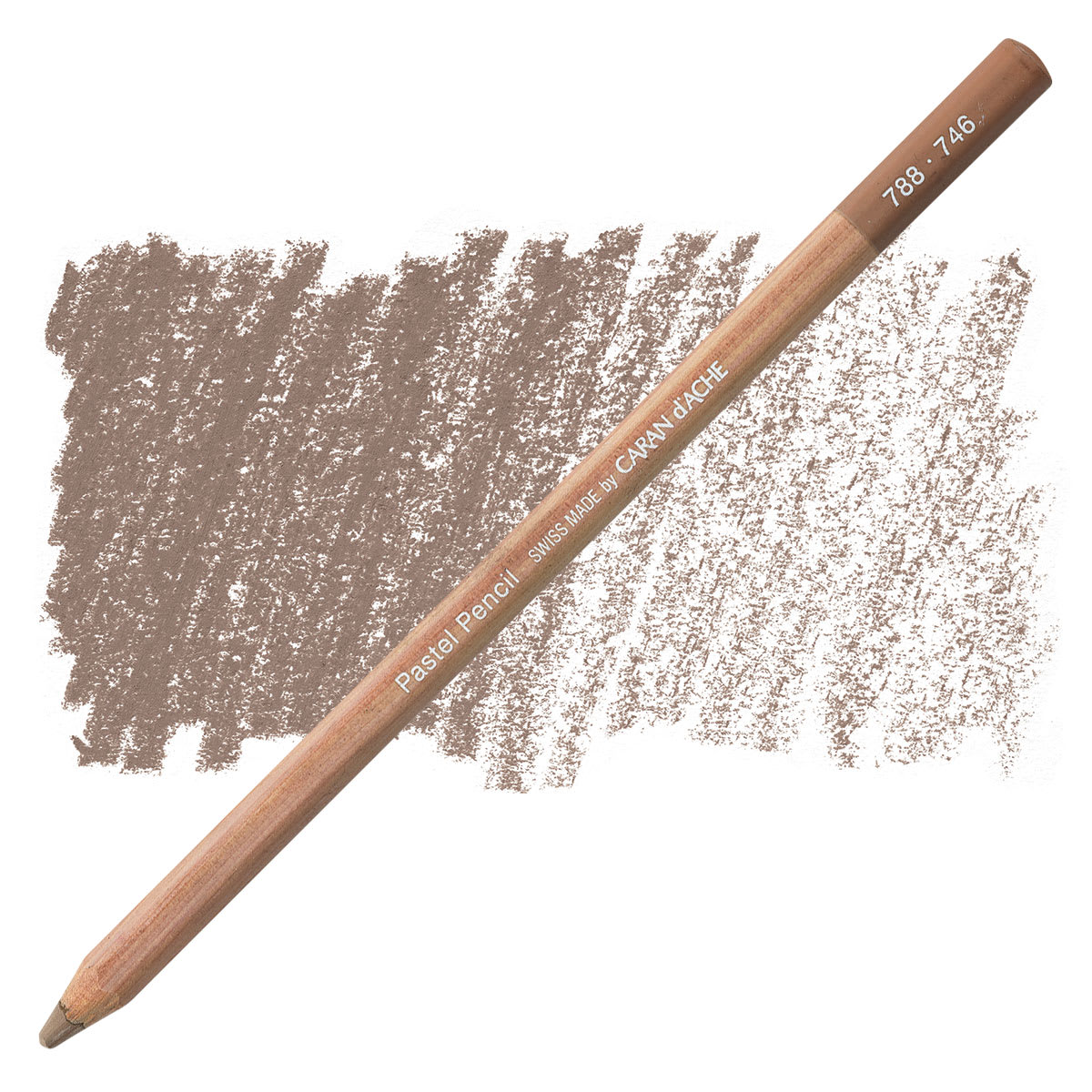 Lápis pastel Caran d’Ache 746 - Warm Earth 50% - unidade avulsa