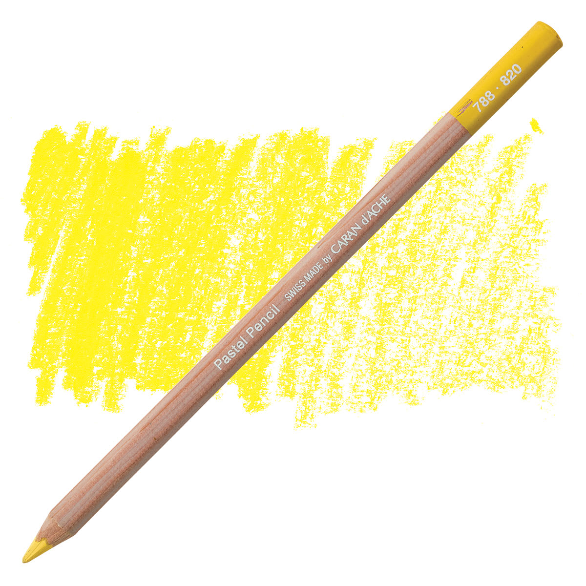 Lápis pastel Caran d’Ache 820 - Golden Bismuth Yellow - unidade avulsa