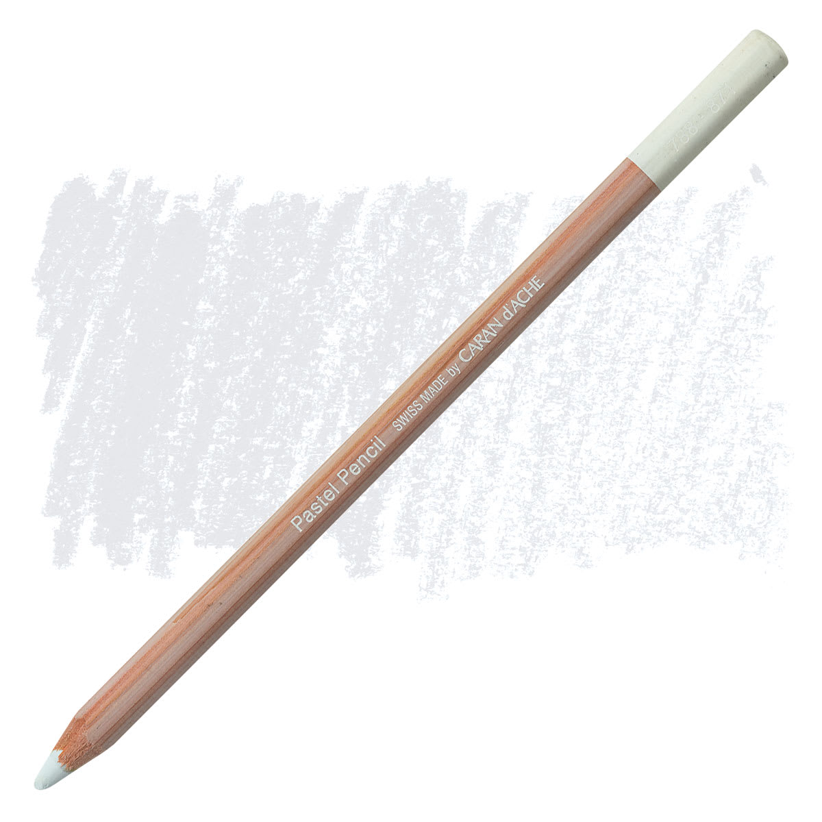 Lápis pastel Caran d’Ache 871 - Azurite White - unidade avulsa