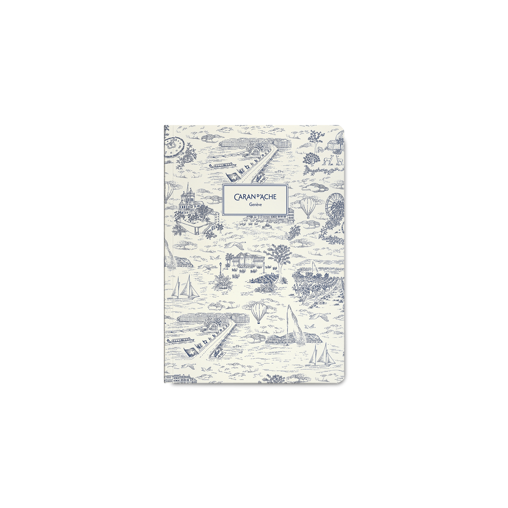 Caran d’Ache Toile de Jouy — Caderno A5 Pautado