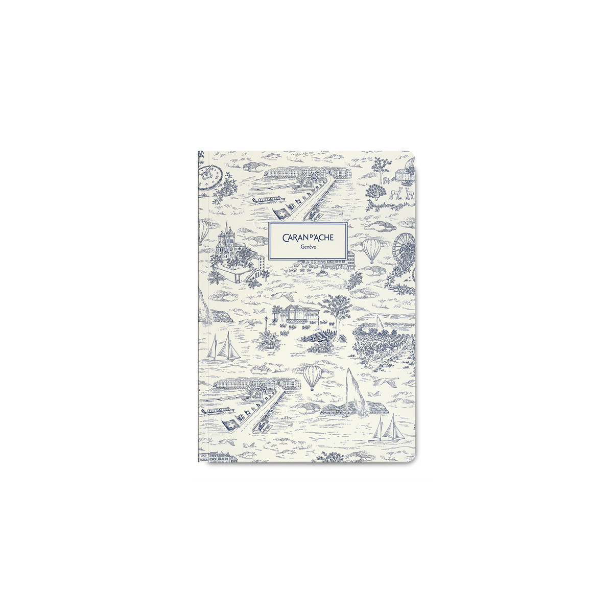 Caran d’Ache Toile de Jouy — Caderno A5 Pautado