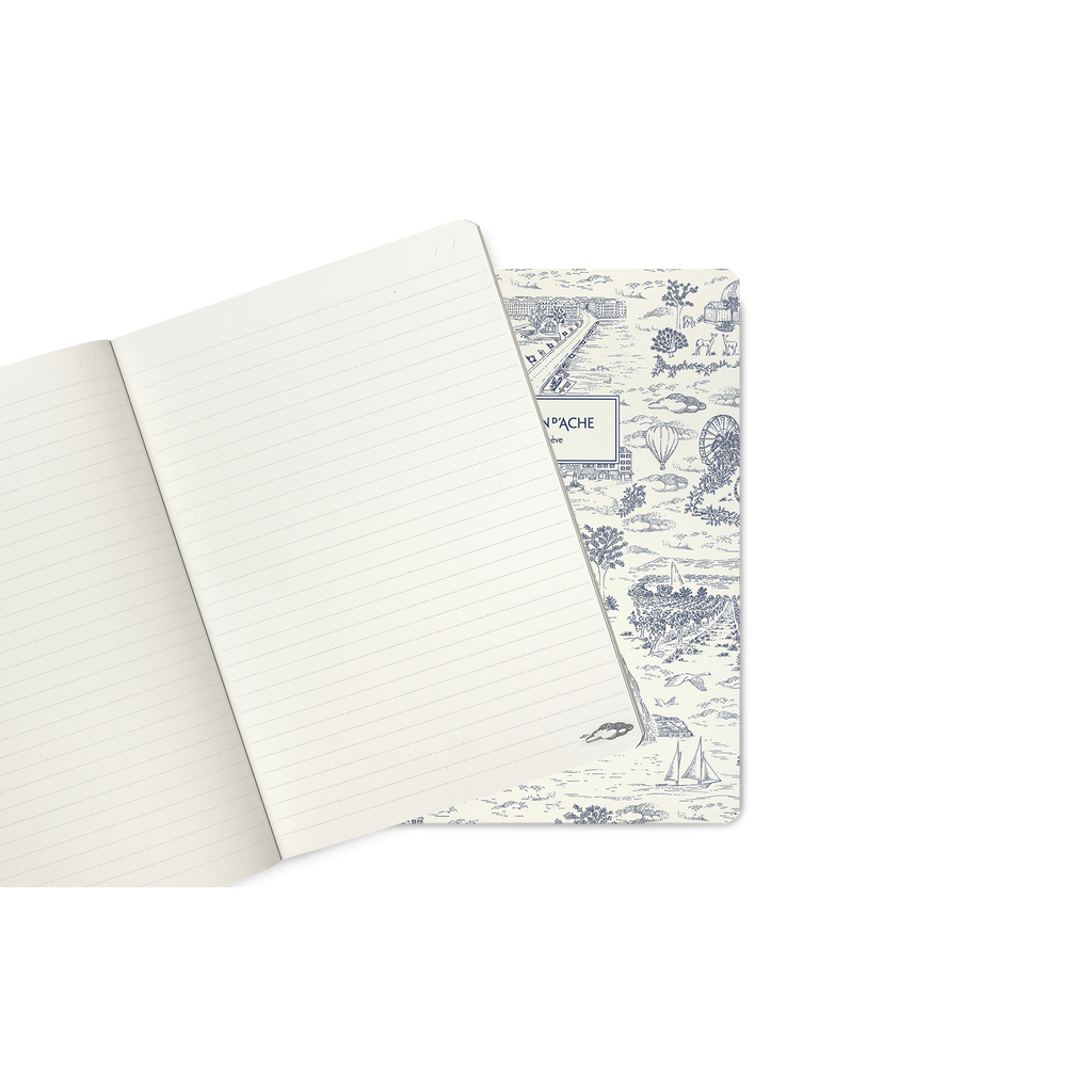 Caran d’Ache Toile de Jouy — Caderno A5 Pautado