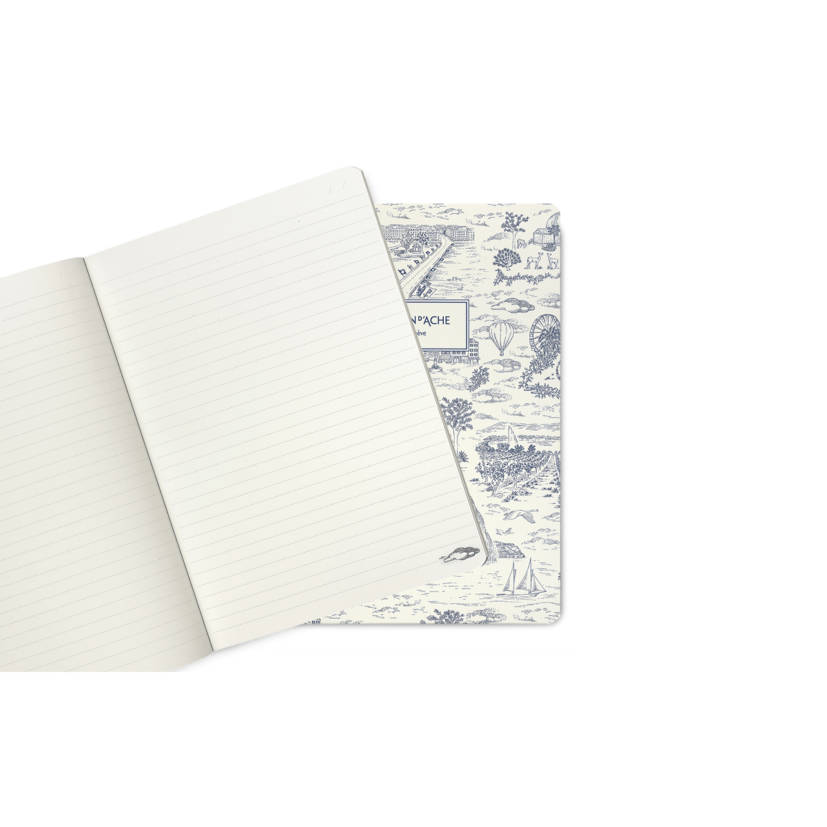 Caran d’Ache Toile de Jouy — Caderno A5 Pautado