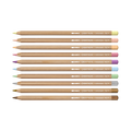 Caran d’Ache Toile de Jouy — Conjunto de 10 Lápis de Cor Aquareláveis