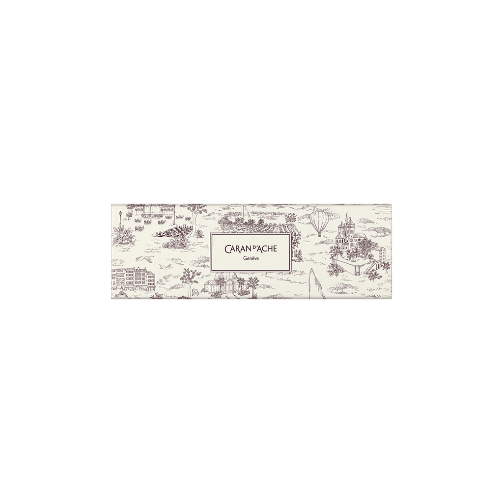 Caran d’Ache Toile de Jouy — Conjunto de 10 Lápis de Cor Aquareláveis