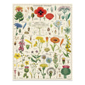 Cavallini & Co. Wildflowers — quebra-cabeça montado