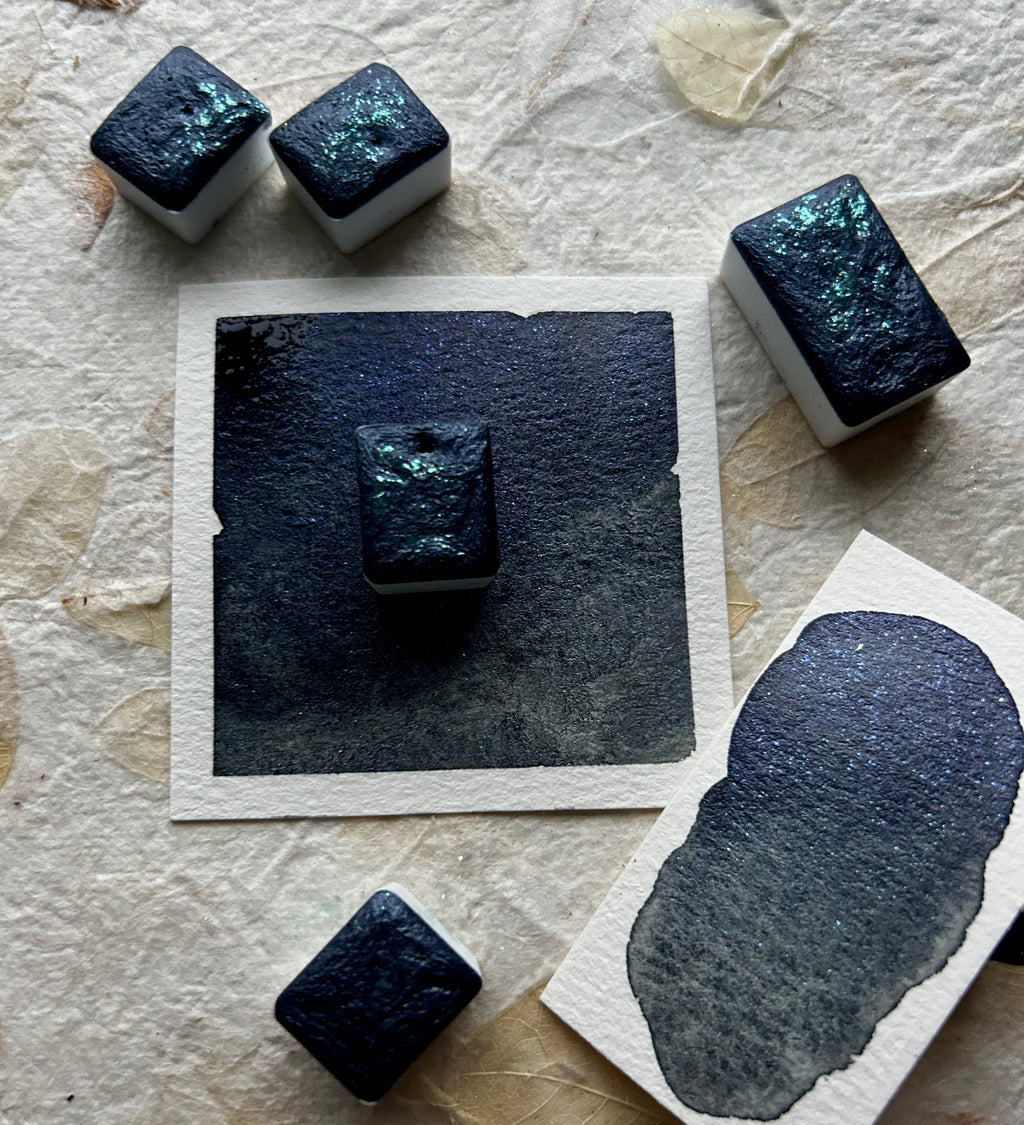 Claire Chi Studio — Starfall Blue — amostra de cor