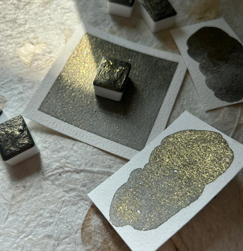Claire Chi Studio — Pyrite — amostra de cor