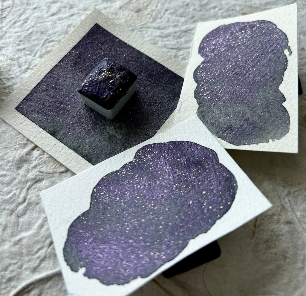 Claire Chi Studio — Deep Sky Violet — amostra de cor