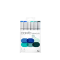 Kit Copic Sketch Sea & Sky com 6 marcadores