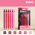 ENMY Rainbow: kit com 6 canetas 0,7 mm – Jardim de Rosas