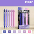 ENMY Rainbow: kit com 6 canetas 0,7 mm – Sonho Roxo