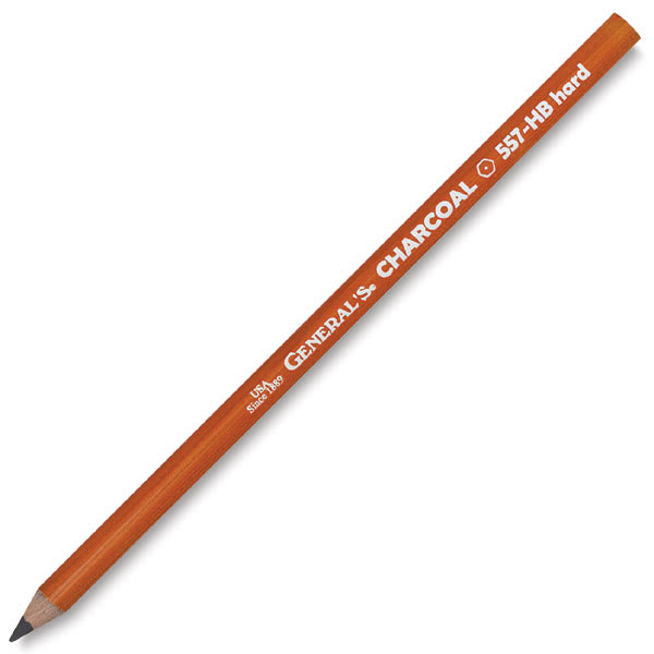 General's Charcoal Pencil - Black, HB