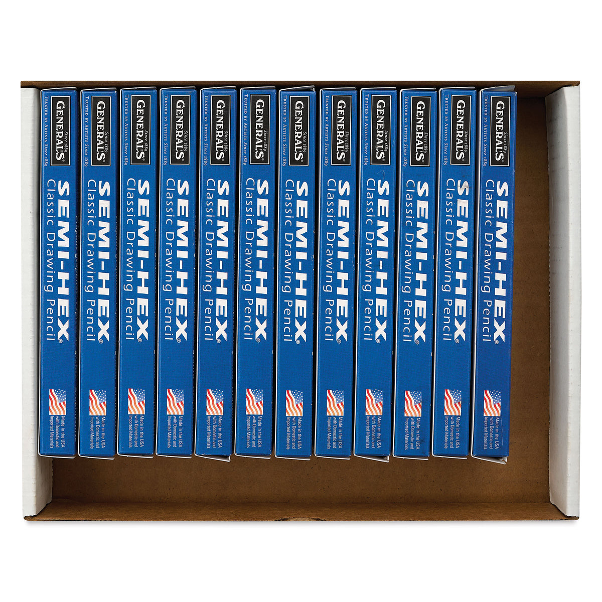 General's Semi-Hex Drawing Pencils - Class Pack of 144