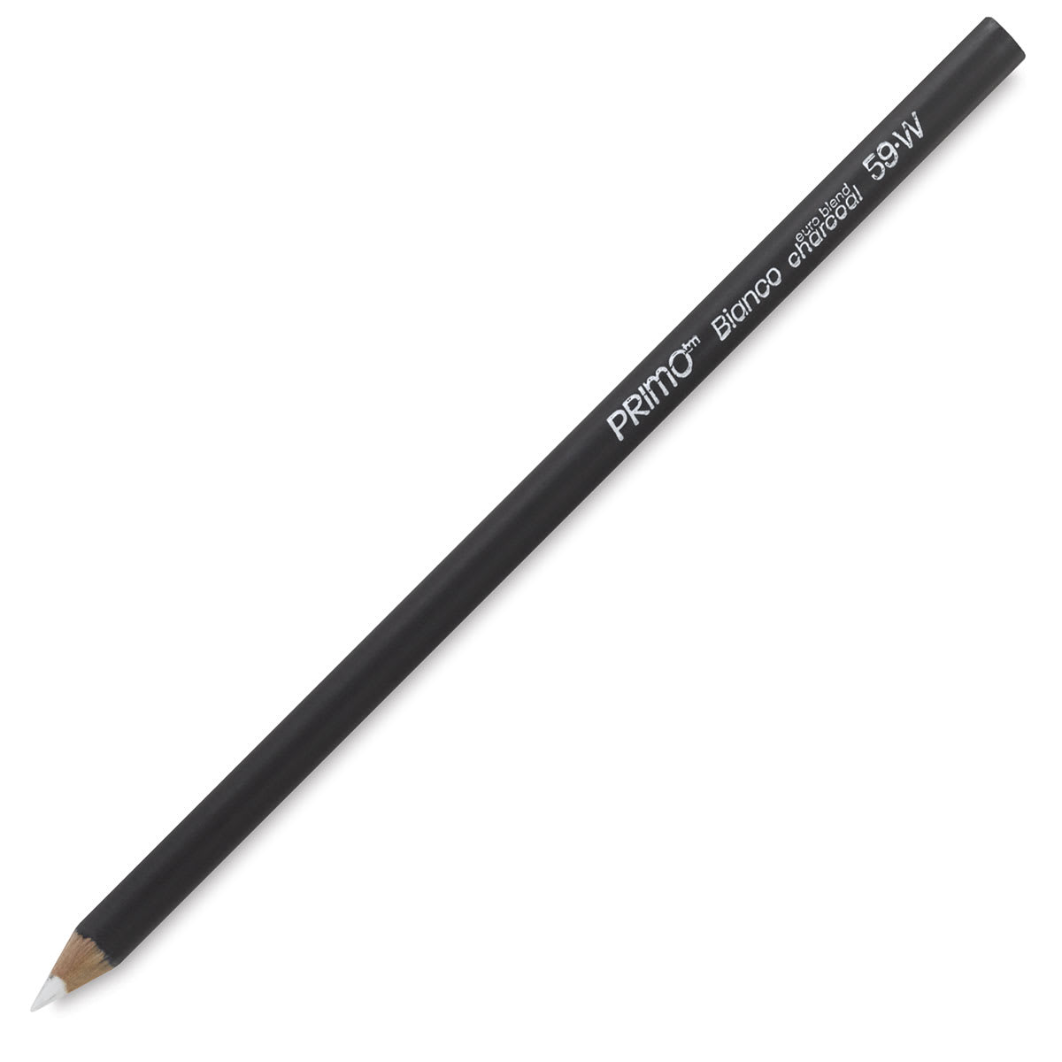 General's Primo Euro Blend Charcoal Pencil - White