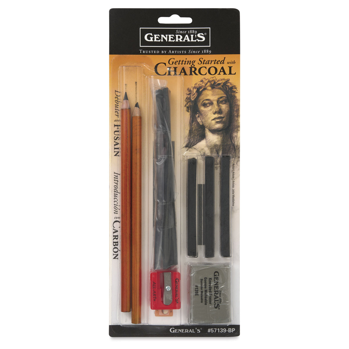 General's Charcoal Drawing Assortment -  Set of 11