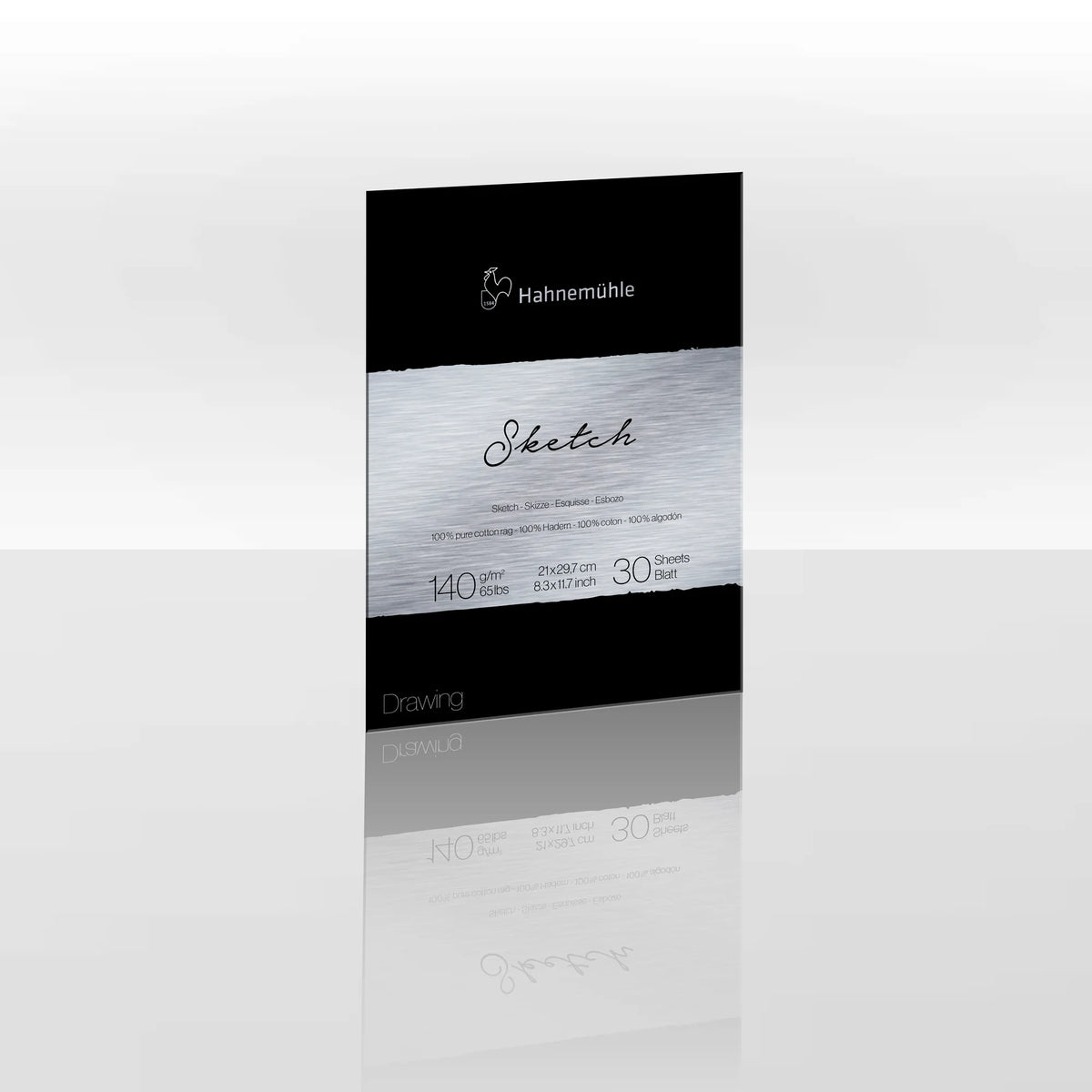 Bloco de Desenho Hahnemühle The Collection Sketch A4 140 g/m² • 30 folhas
