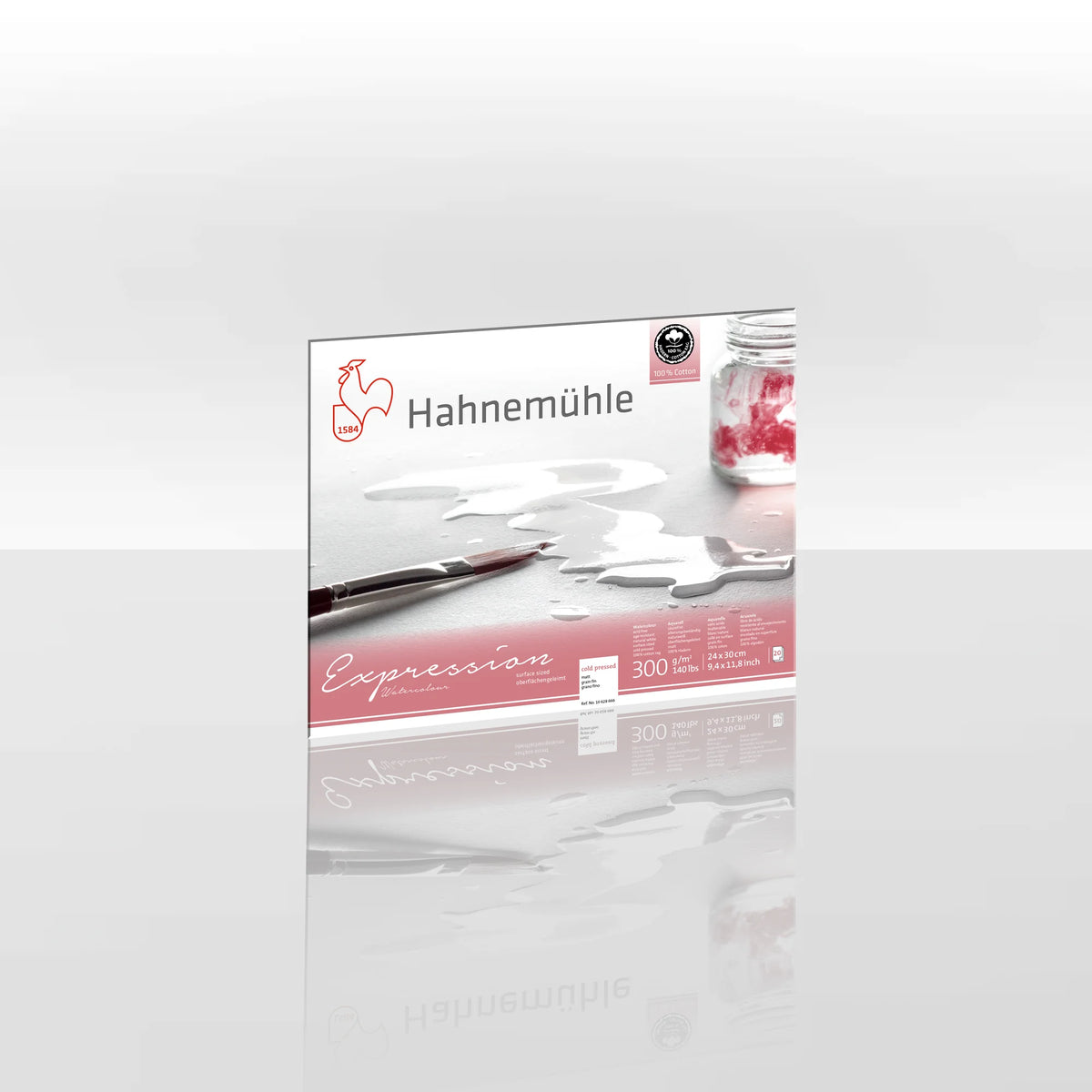 Bloco para Aquarela Hahnemühle Expression 300 g/m² 24 × 30 cm • 20 folhas