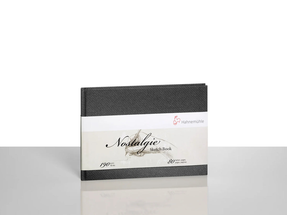Caderno de Desenho Hahnemühle Nostalgie A5 Paisagem 190 g/m² • 40 folhas