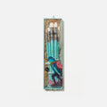 Kit de Pincéis para Guache HIMI Azul com 5 Peças – BSC329