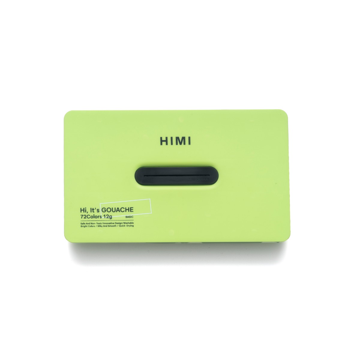 Tinta Guache HIMI 72 Cores 12 ml – Estojo Verde – TST180
