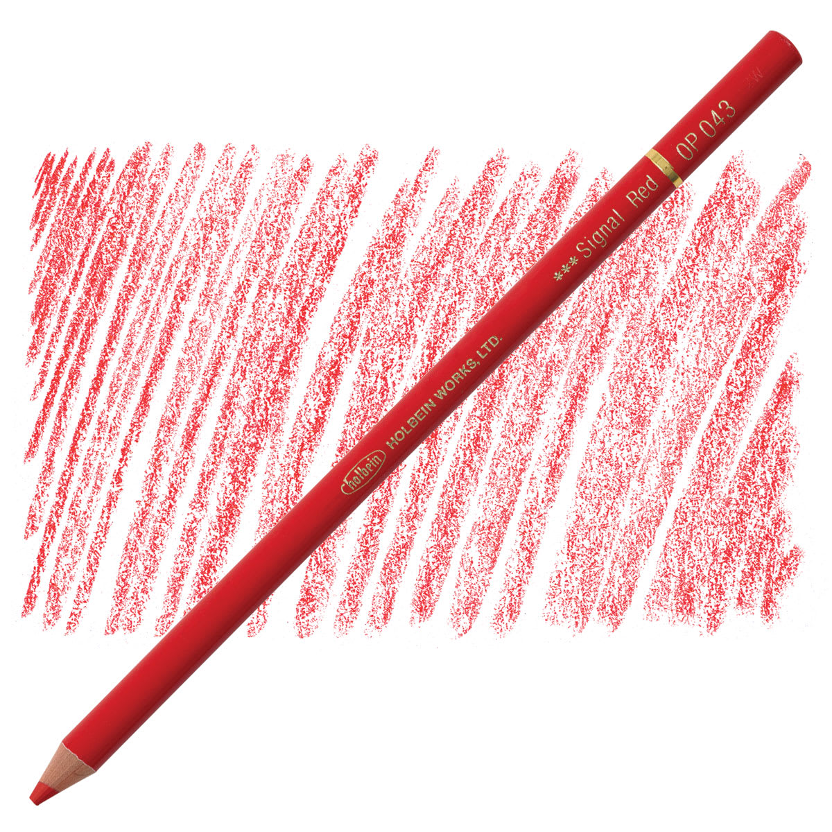 Holbein OP043 — Signal Red