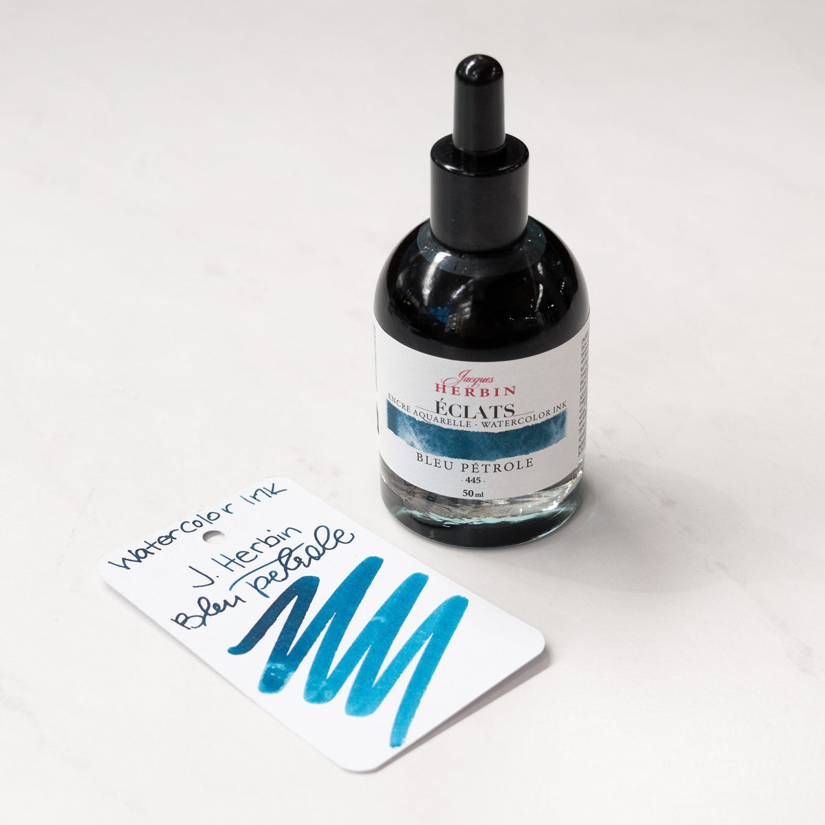 Jacques Herbin Éclats Fine Art Bleu Petrole 50 ml