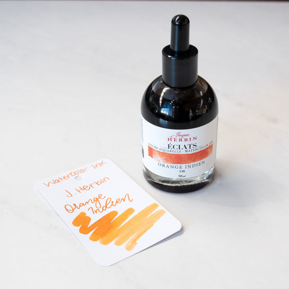 Jacques Herbin Éclats Fine Art Orange Indien 50 ml