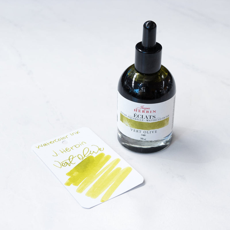 Jacques Herbin Éclats Fine Art Vert Olive 50 ml