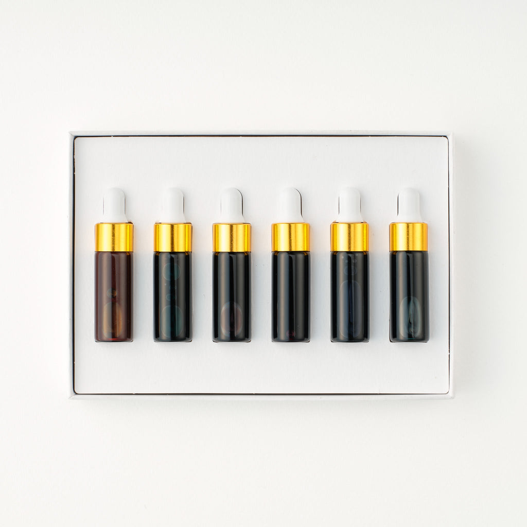 Coleção Botanical Mini Ink, seis tintas de 5 ml