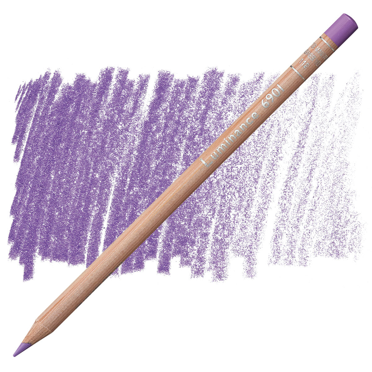 Luminance 6901 112 - Manganese Violet: lápis e amostra da cor