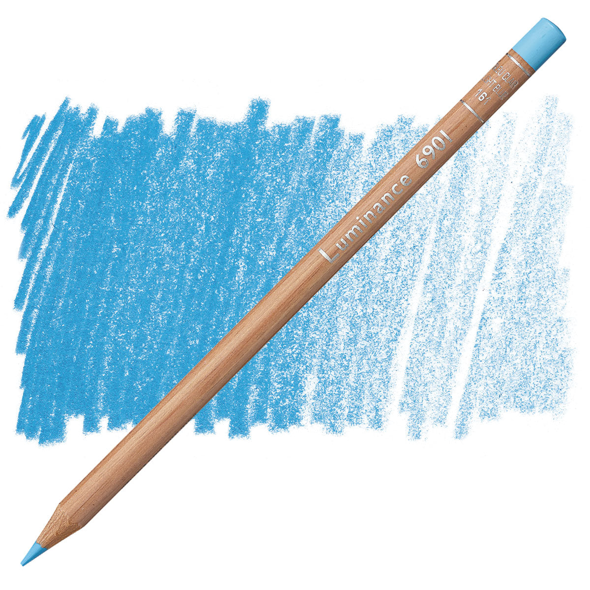 Luminance 6901 161 - Light Blue: lápis e amostra da cor