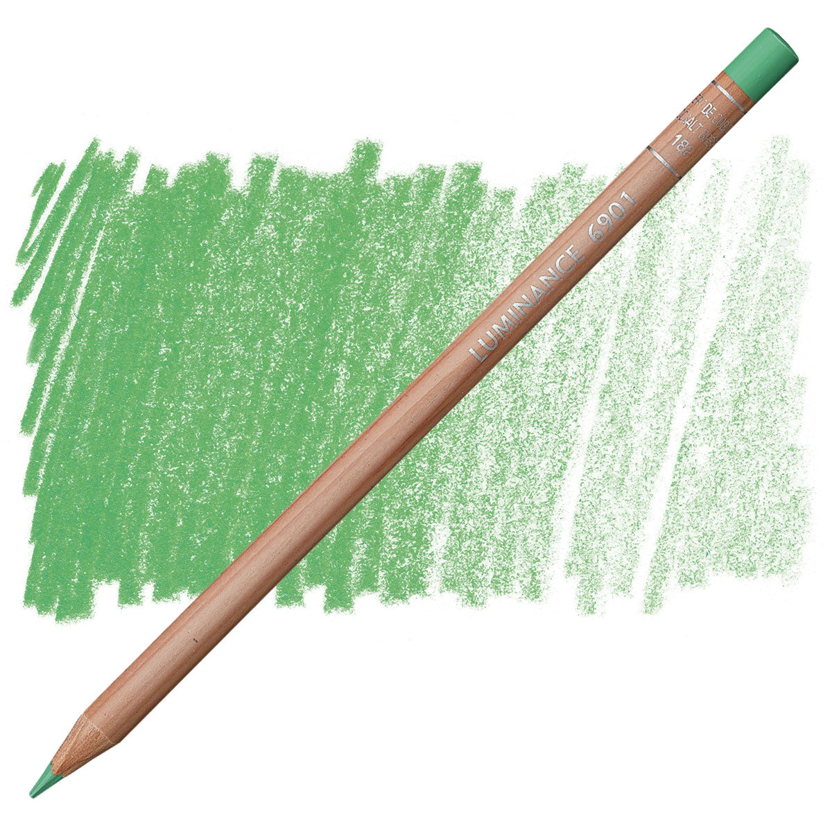Luminance 6901 182 - Cobalt Green: lápis e amostra da cor