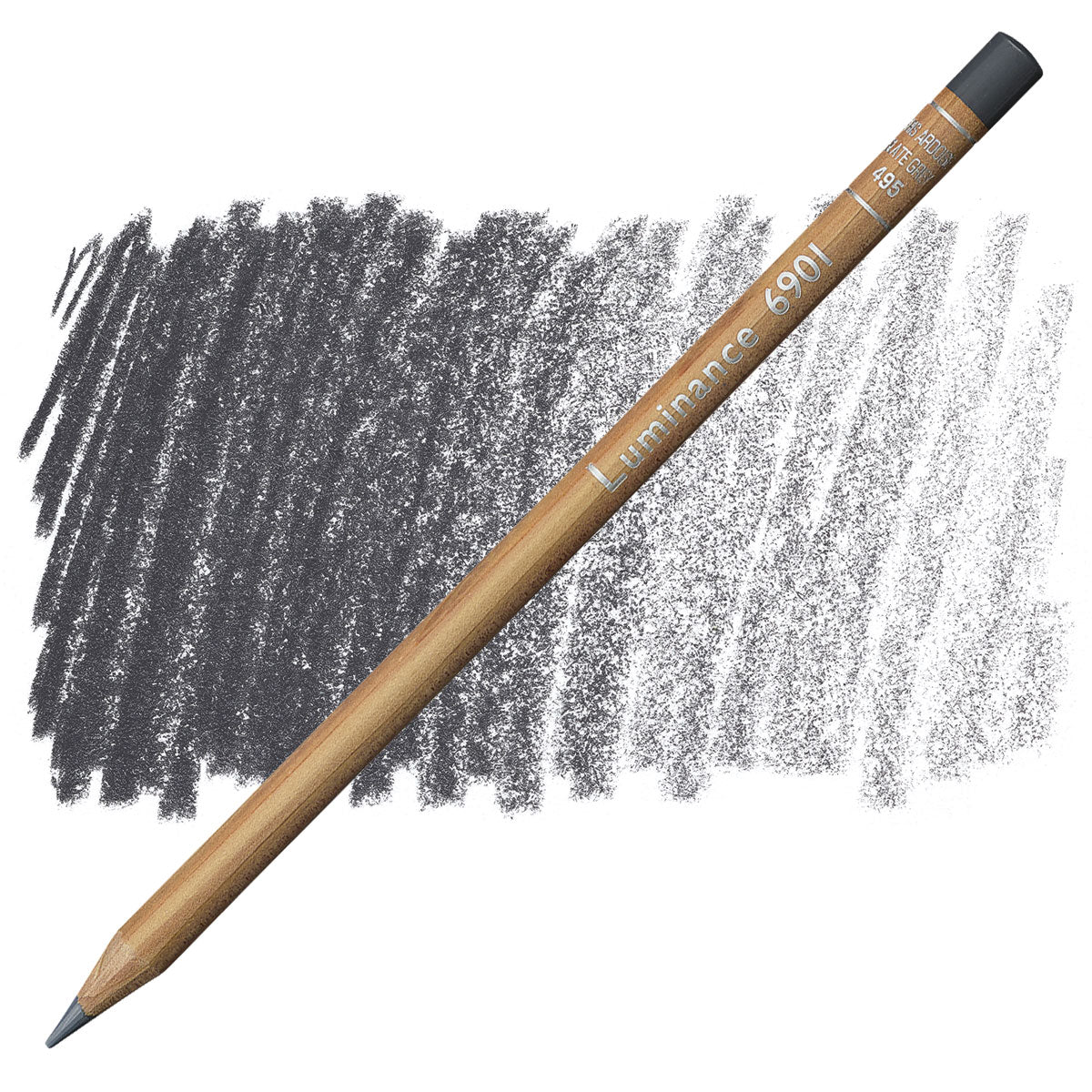 Luminance 6901 495 - Slate Gray: lápis e amostra da cor