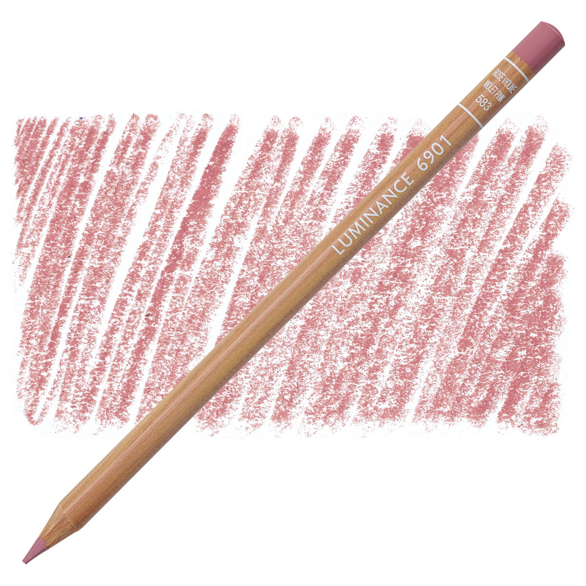 Luminance 6901 583 - Violet Pink: lápis e amostra da cor
